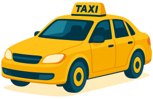 Taxi seitlich